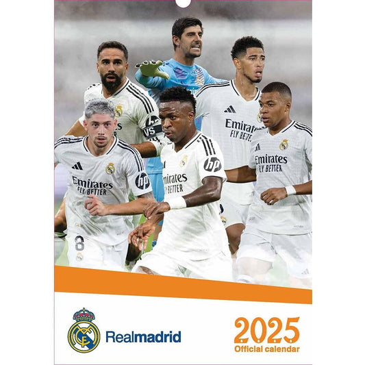 Official Real Madrid FC A3 Calendar 2025