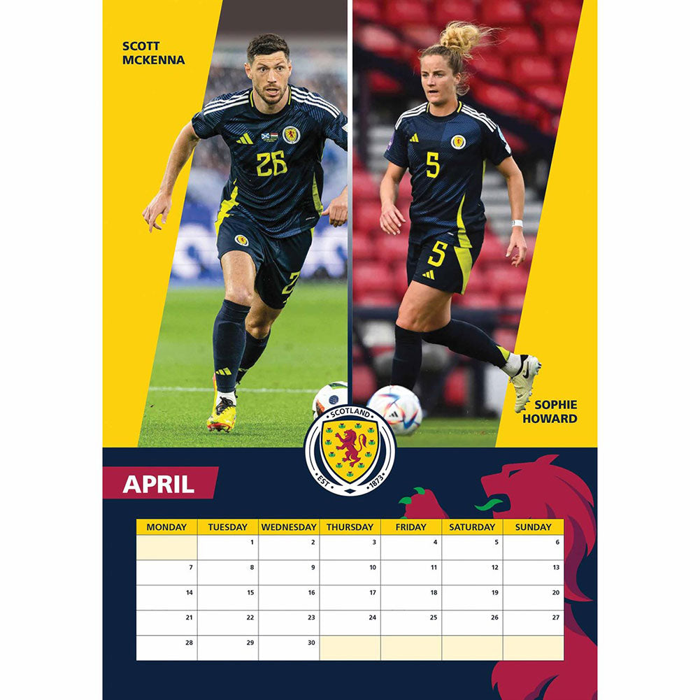 Official Scottish FA A3 Calendar 2025