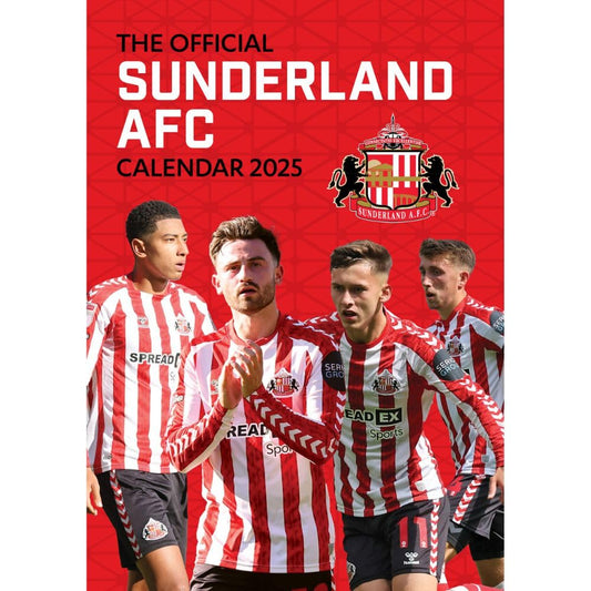 Official Sunderland AFC A3 Calendar 2025