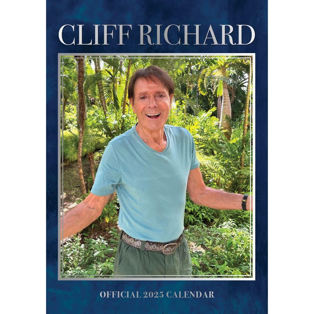 Official Cliff Richard A3 Calendar 2025