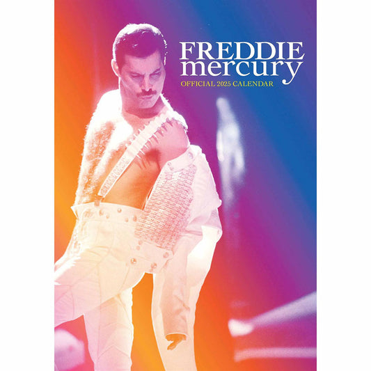 Official Freddie Mercury A3 Calendar 2025