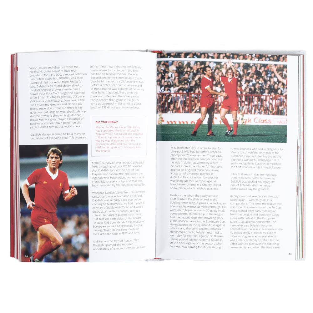 Official Liverpool Magnificent Number 7s Book