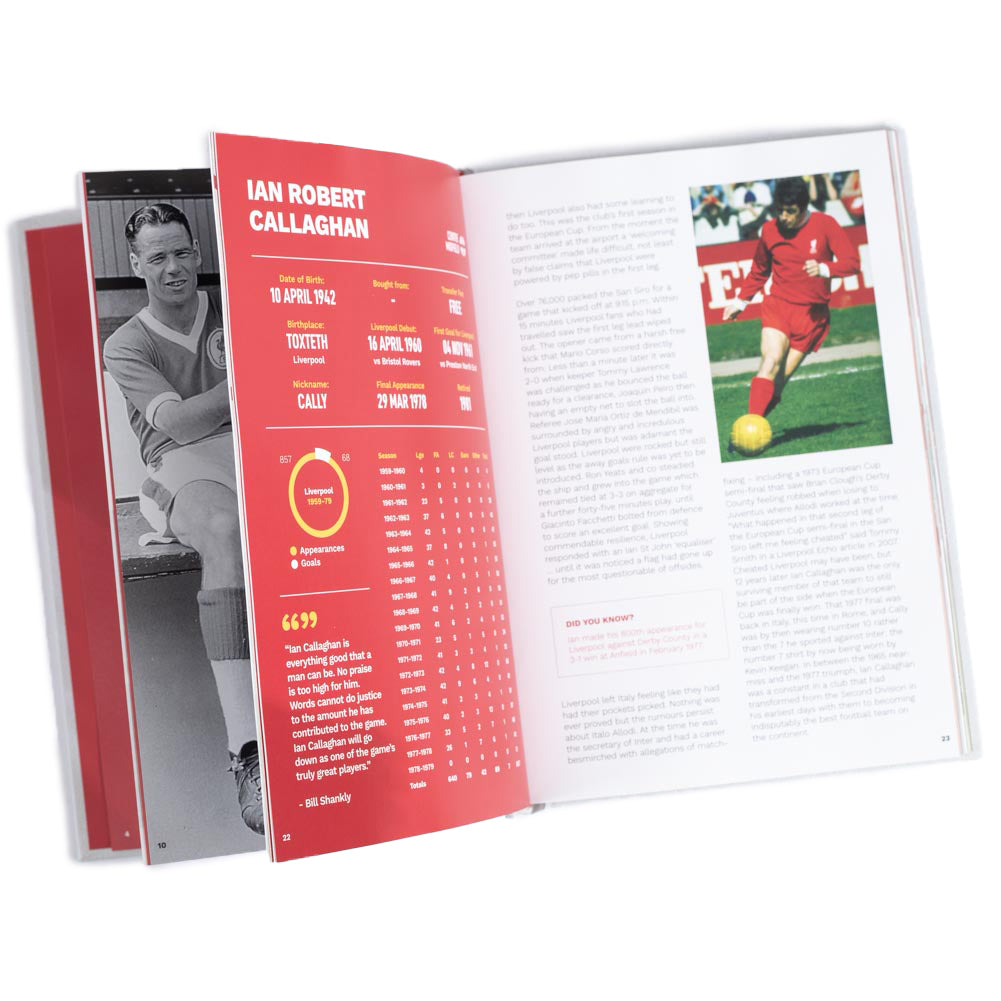 Official Liverpool Magnificent Number 7s Book