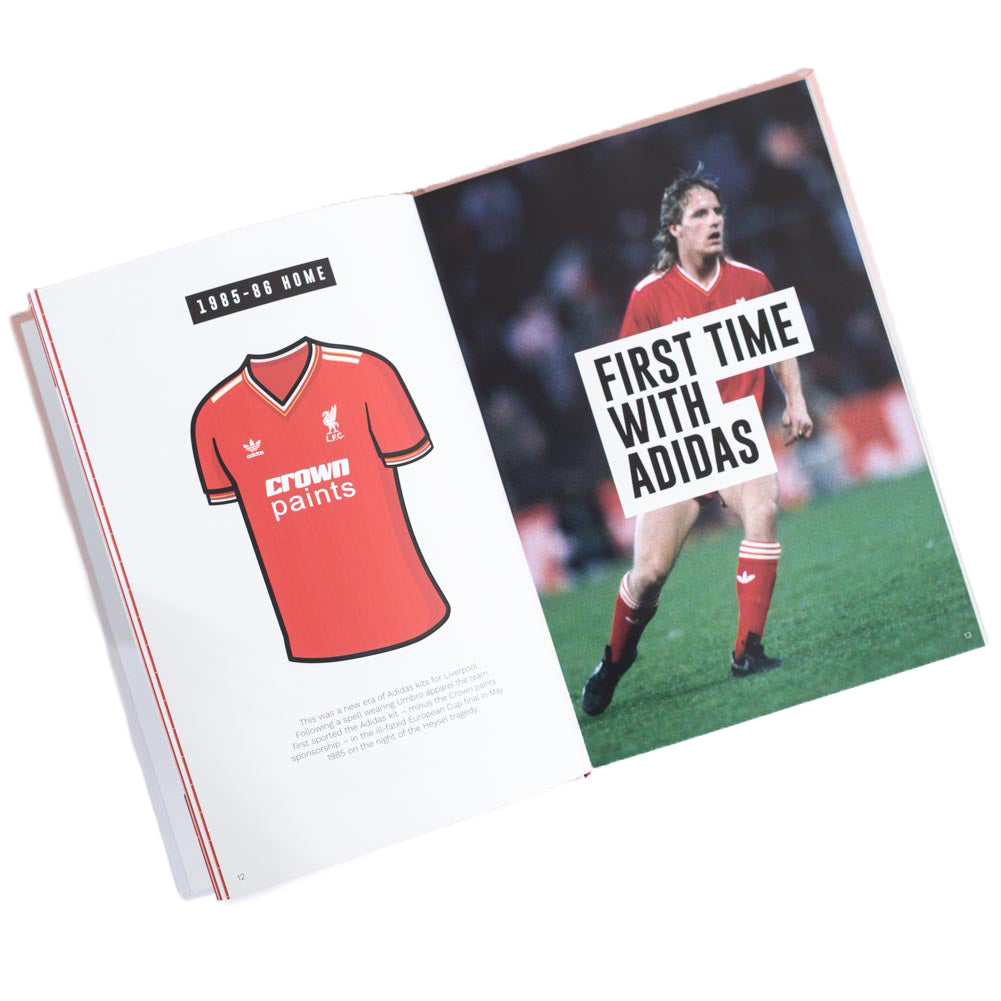 Official Liverpool Classic Kits Book