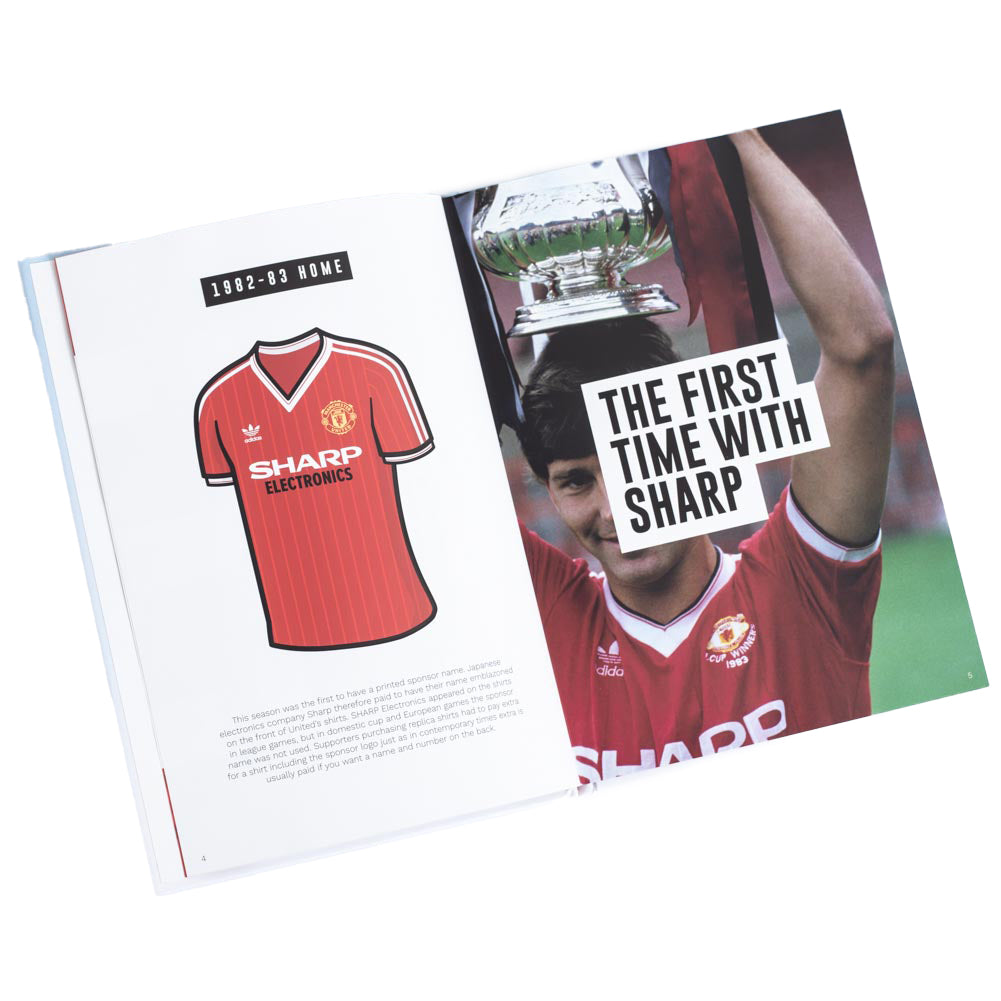 Official Manchester United Classic Kits Book