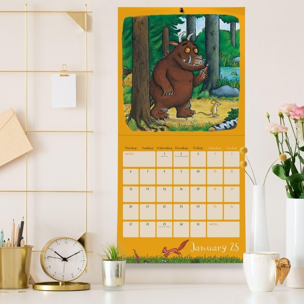 Official The Gruffalo Square Calendar 2025