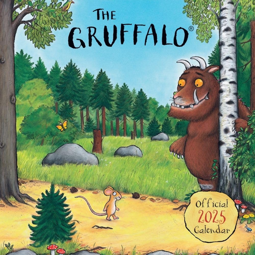 Official The Gruffalo Square Calendar 2025