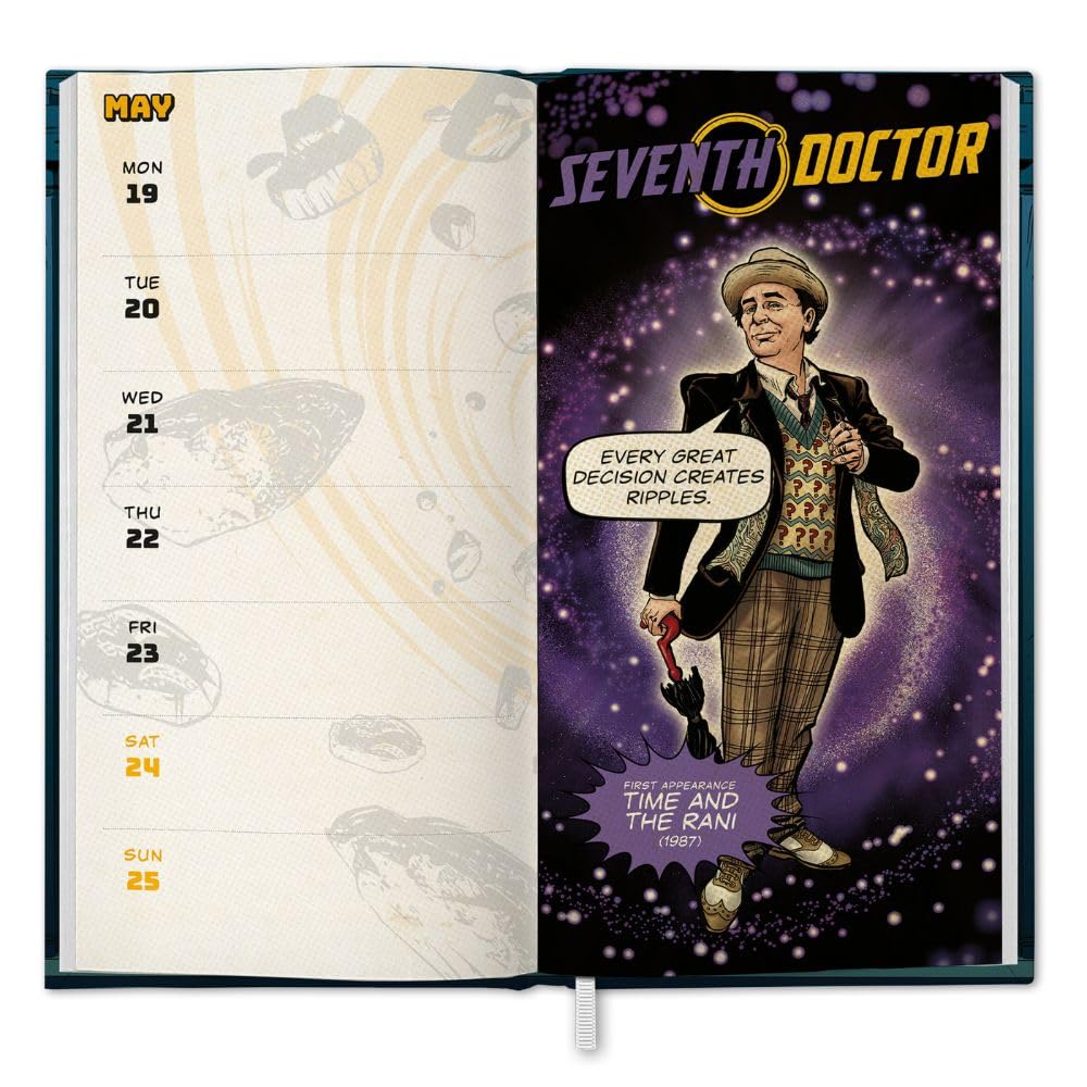 Official Doctor Who Slim Diary 2025