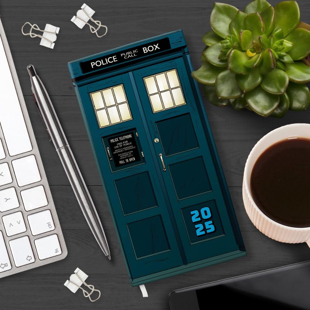 Official Doctor Who Slim Diary 2025