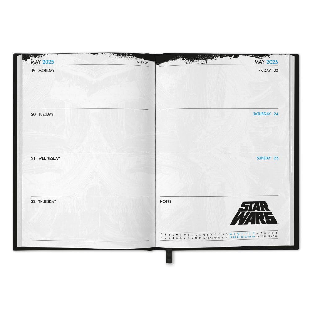 Official Star Wars A5 Diary 2025