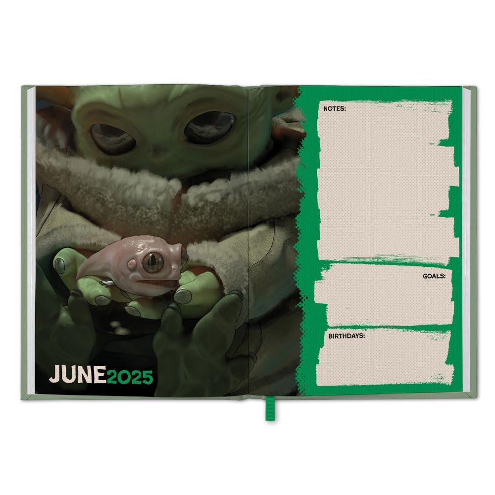 Official Star Wars: The Mandalorian Grogu A5 Diary 2025