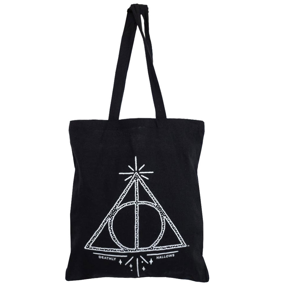 Official Harry Potter Deathly Hallows Canvas Tote Bag