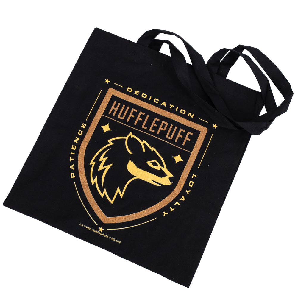 Official Harry Potter Hufflepuff Canvas Tote Bag