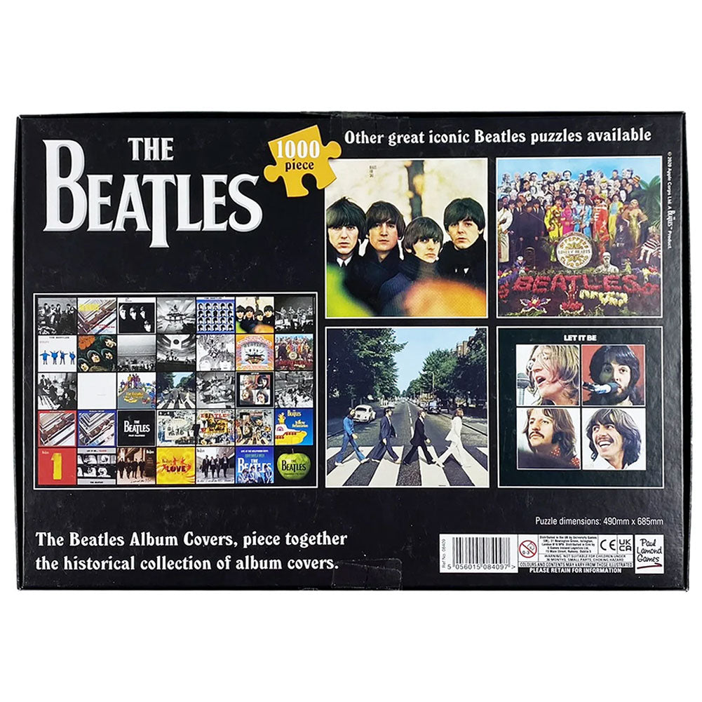 Official The Beatles Album Collage 1000pc Puzzle