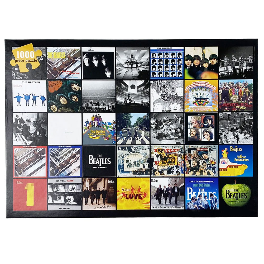 Official The Beatles Album Collage 1000pc Puzzle