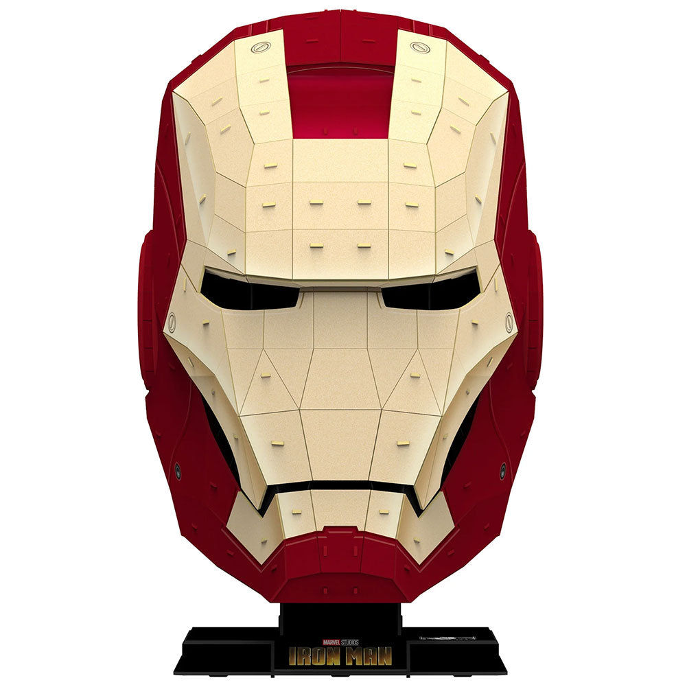 Official Iron Man Helmet 3D Model Puzzle