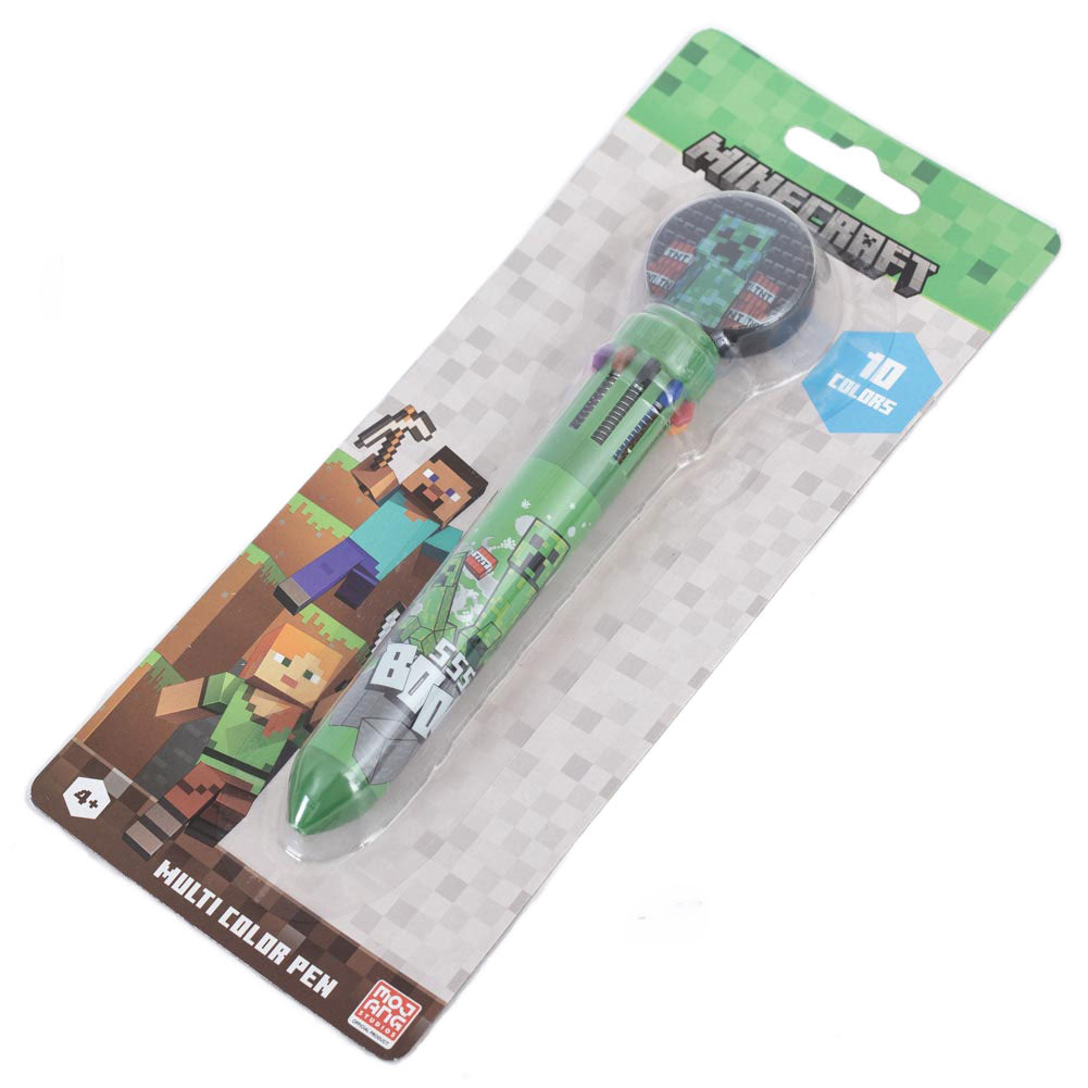 Official Minecraft Multi Coloured Pen