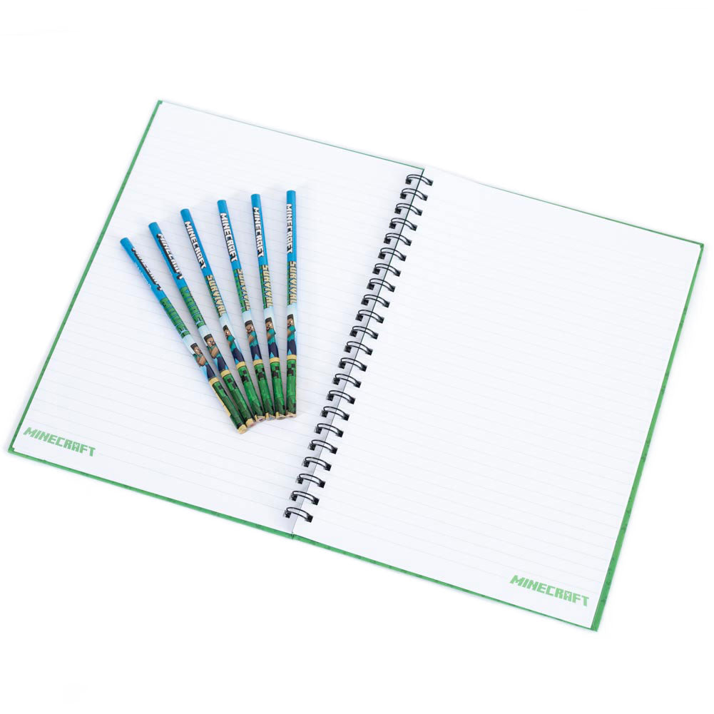 Official Minecraft Bumper Stationery Set