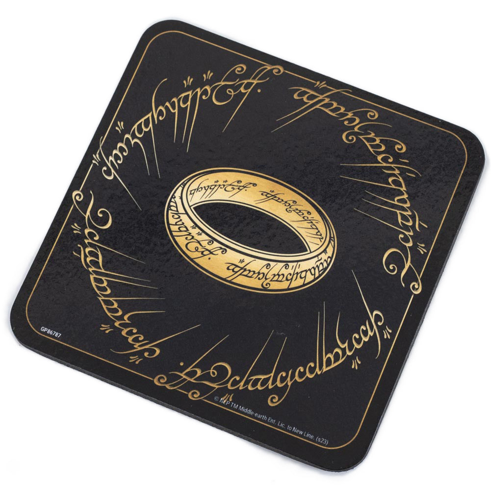 Official The Lord Of The Rings Mug & Coaster Set