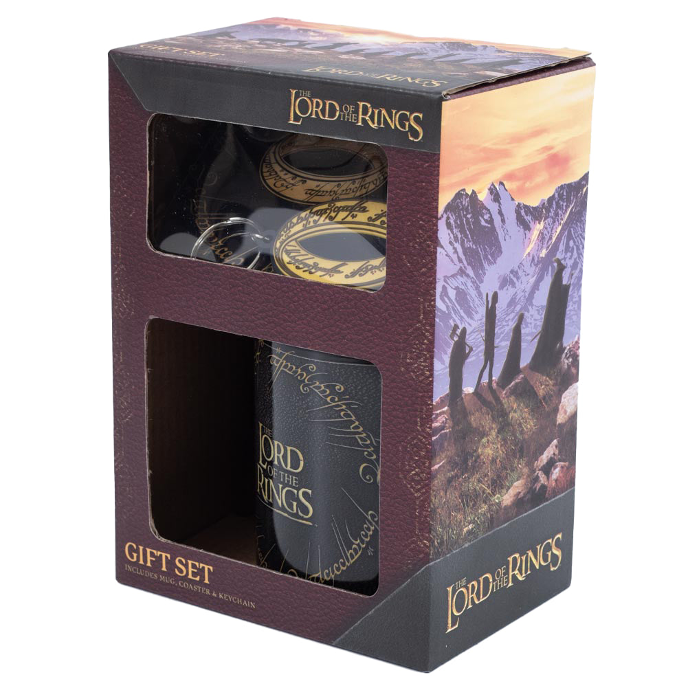 Official The Lord Of The Rings Mug & Coaster Set