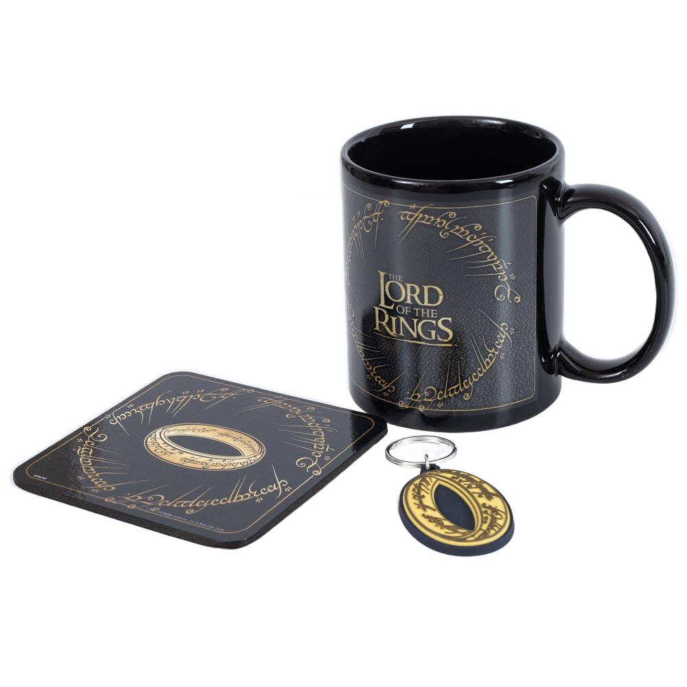 Official The Lord Of The Rings Mug & Coaster Set