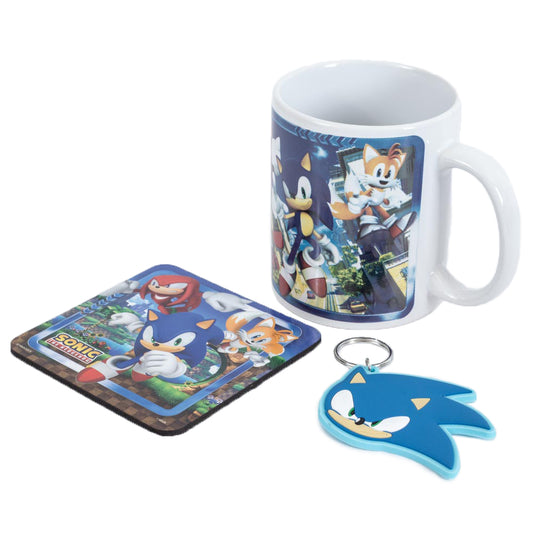 Official Sonic The Hedgehog Mug & Coaster Set