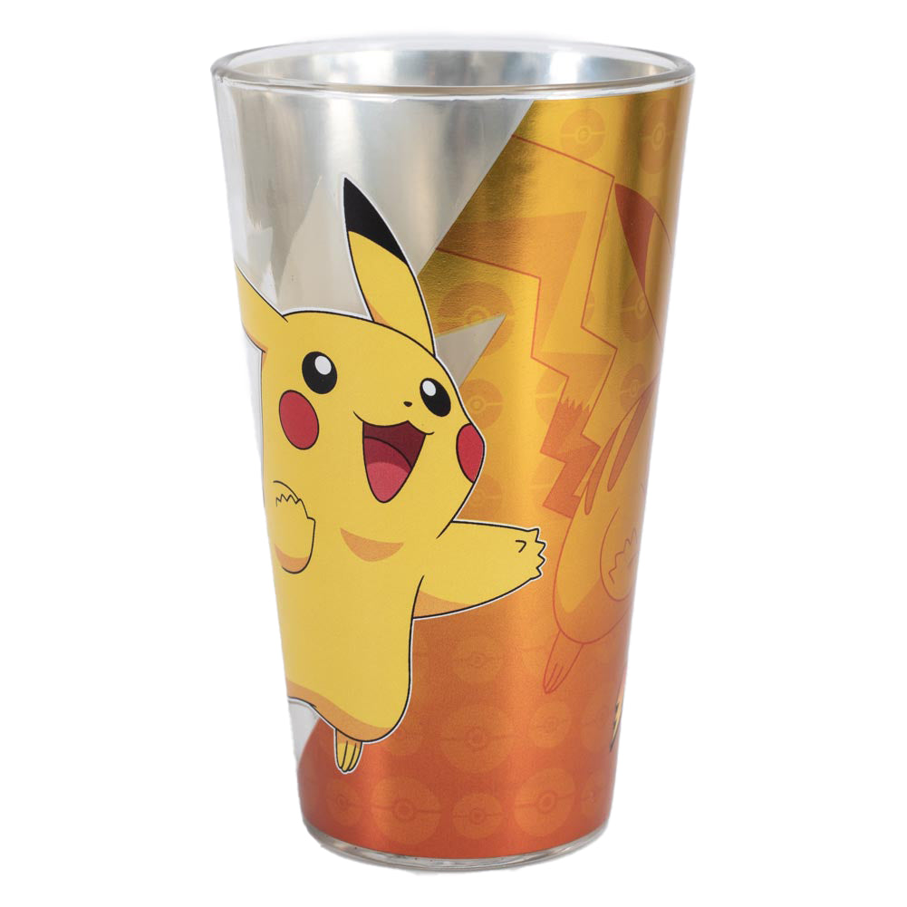 Official Pokemon Pikachu Premium Large Glass