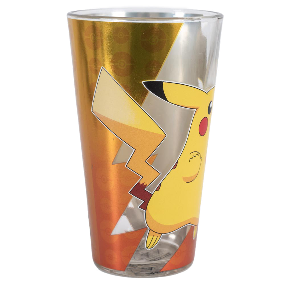 Official Pokemon Pikachu Premium Large Glass