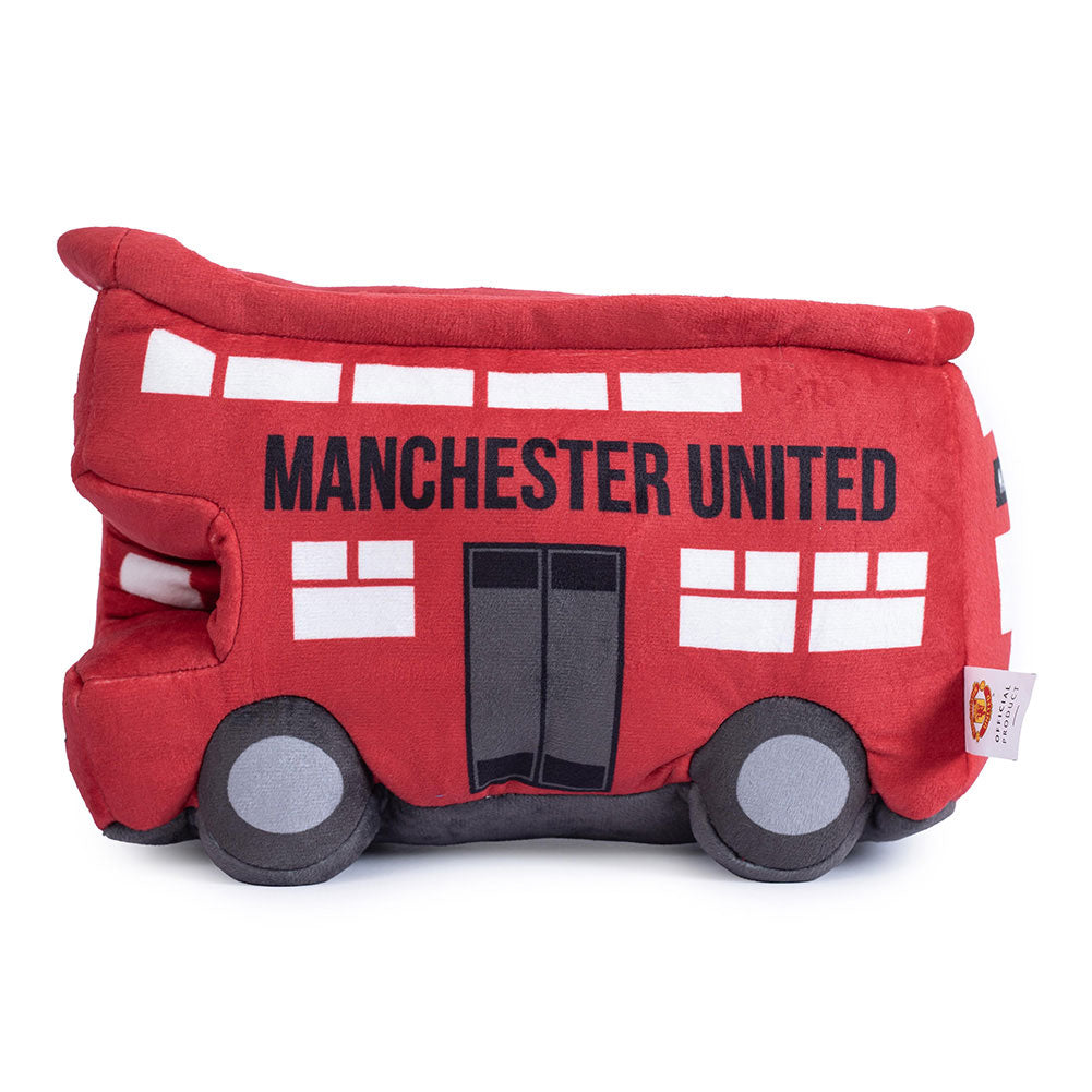 Official Manchester United FC Plush Bus