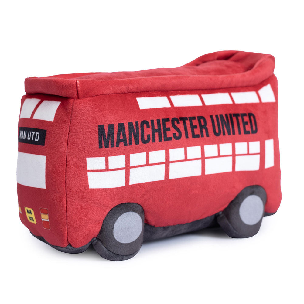 Official Manchester United FC Plush Bus