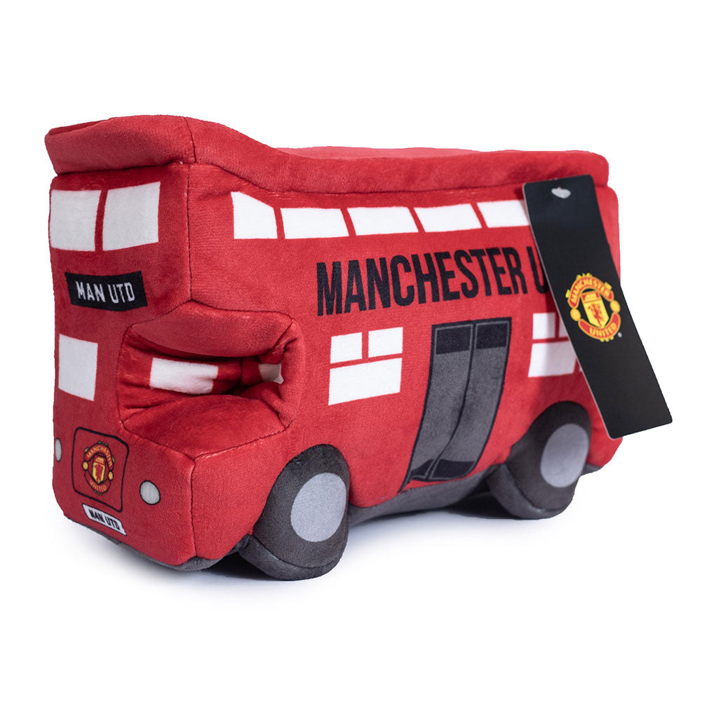 Official Manchester United FC Plush Bus