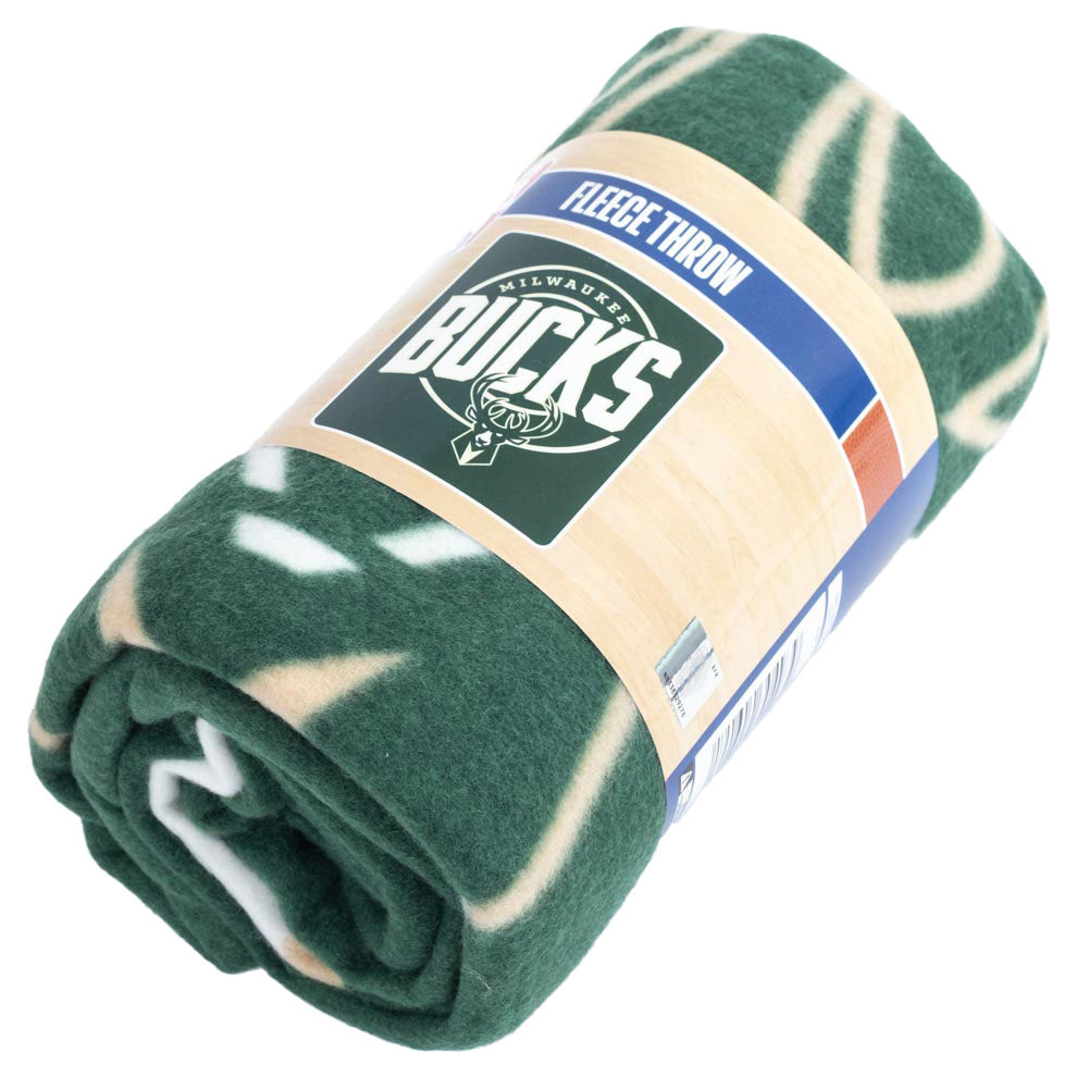 Official Milwaukee Bucks Fleece Blanket