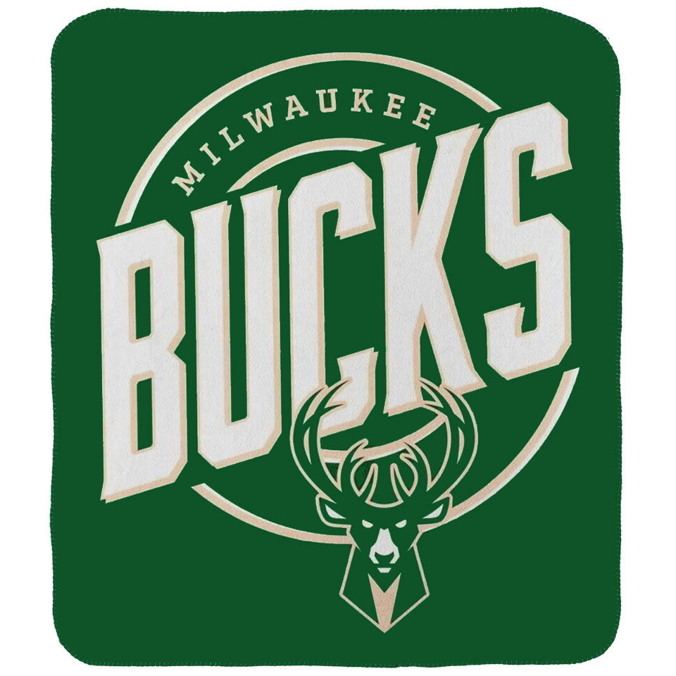 Official Milwaukee Bucks Fleece Blanket