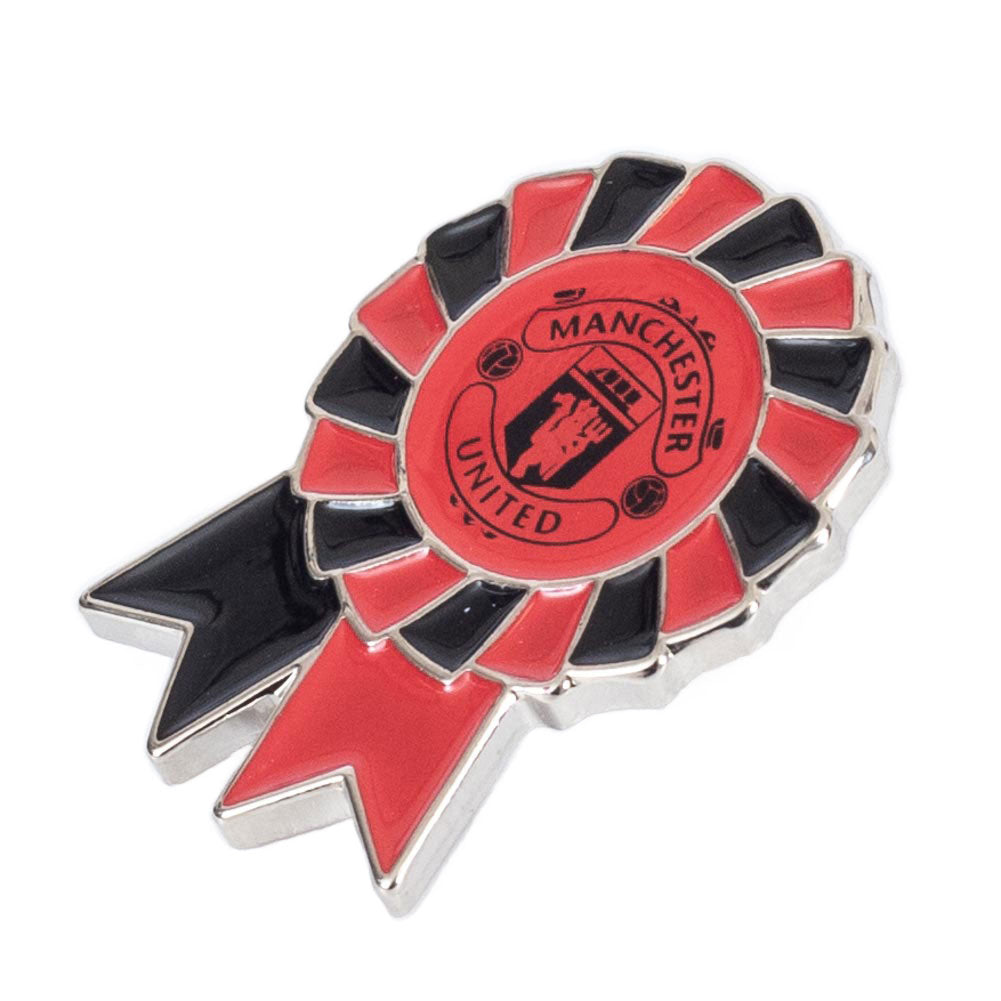 Official Manchester United FC Rosette Badge