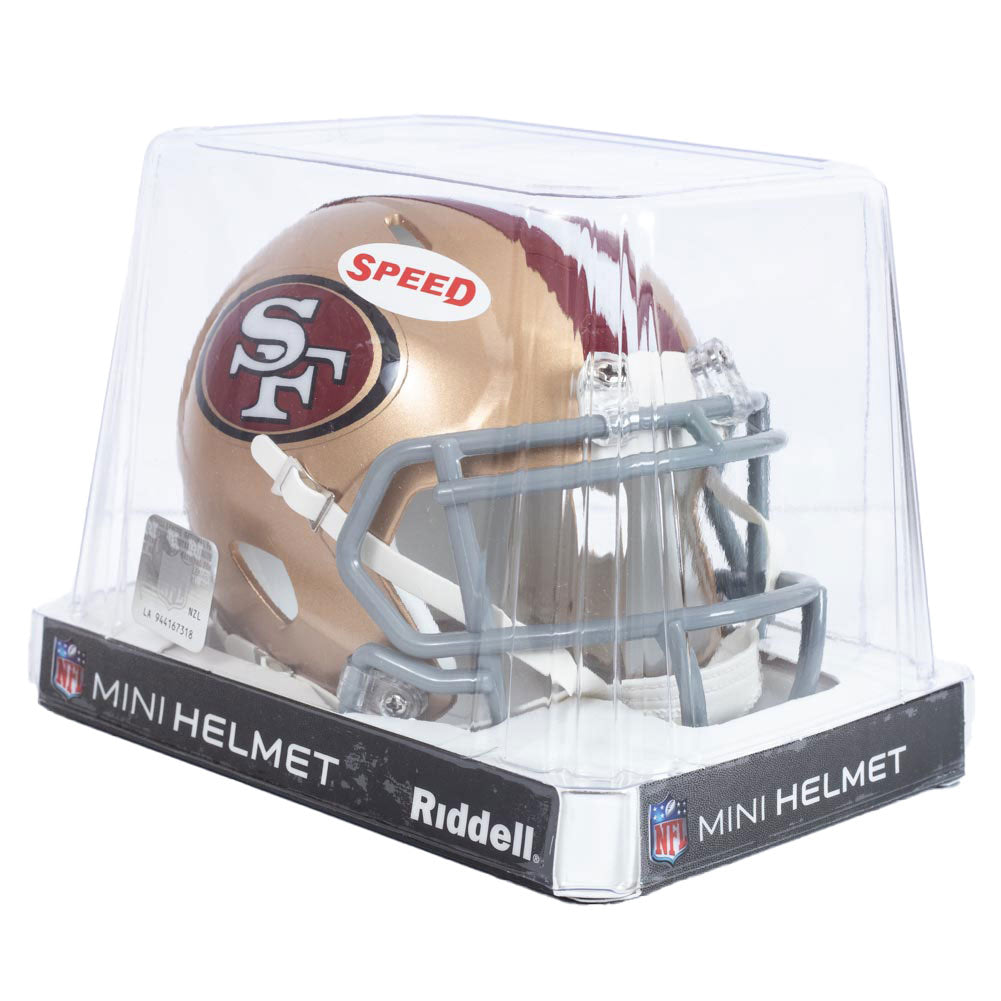 Official San Francisco 49ers Speed Mini Helmet