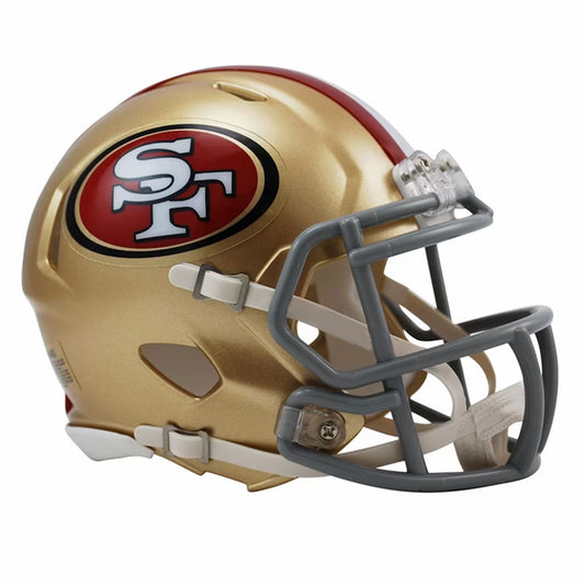 Official San Francisco 49ers Speed Mini Helmet