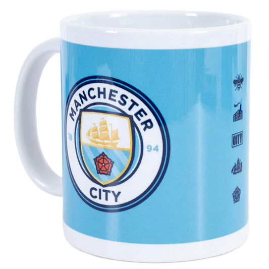 Official Manchester City FC Crest Mug