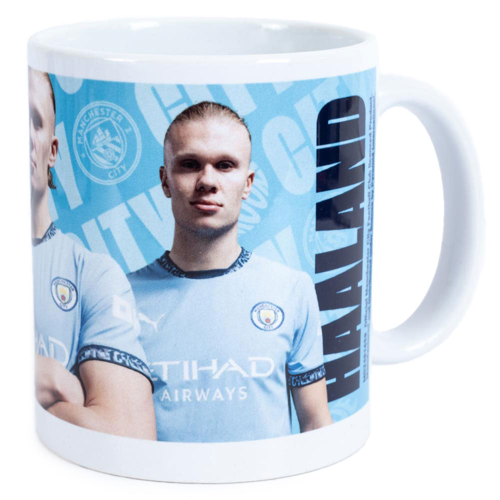 Official Manchester City FC Haaland Mug