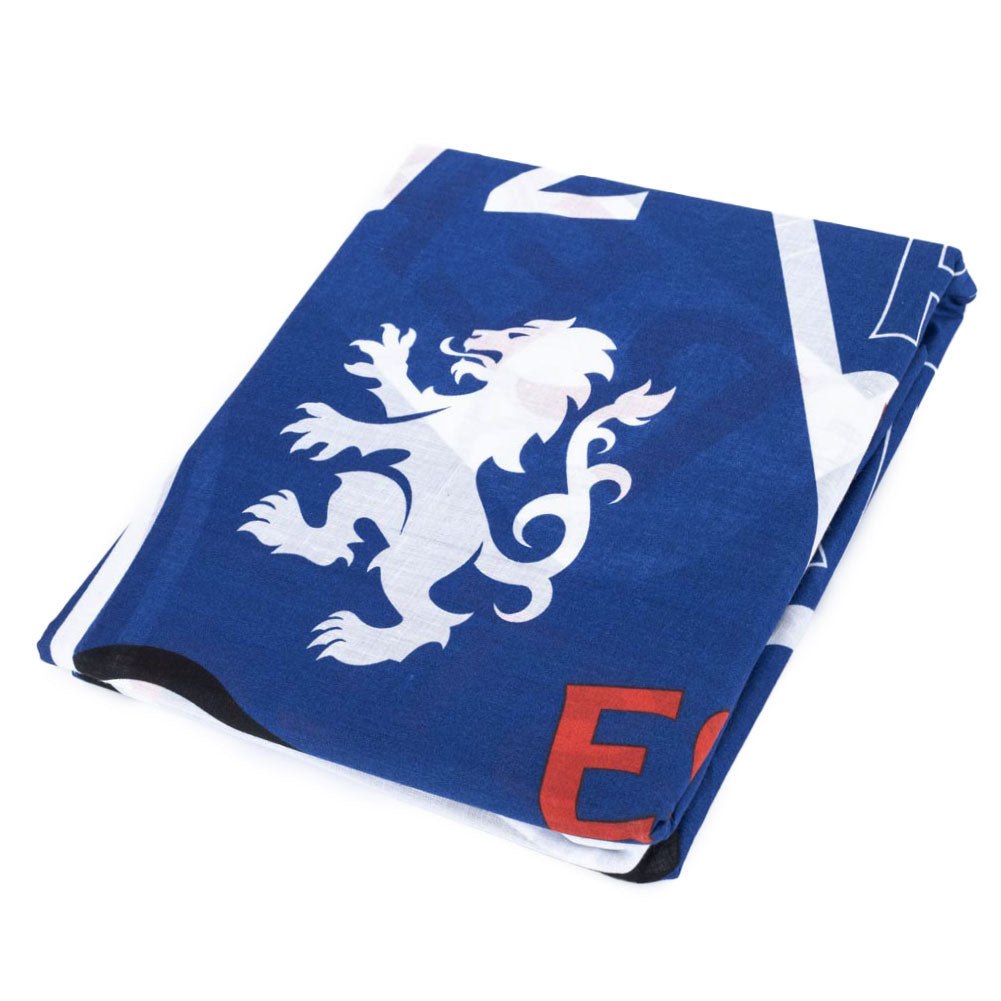 Official Rangers FC Patch Single Duvet Set