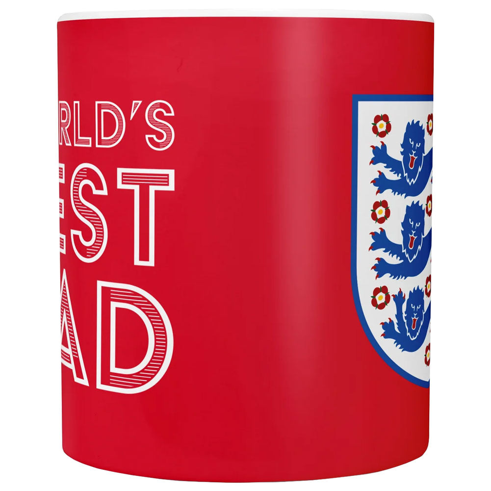 Official England FA Worlds Best Dad Mug