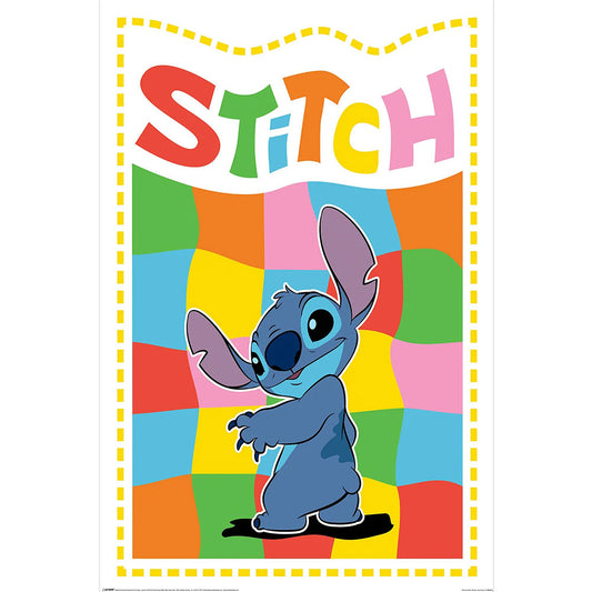 Official Lilo & Stitch Chequered Poster 235