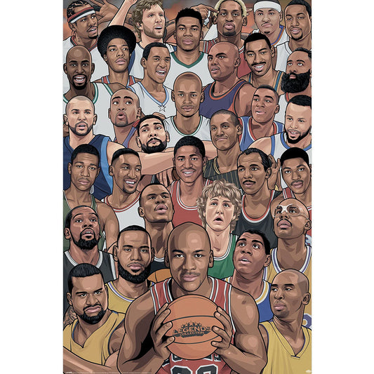 Official Legends Basketball's Greatest Poster 239