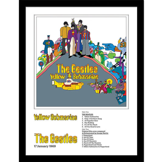 Official The Beatles Yellow Submarine Framed Collector Print