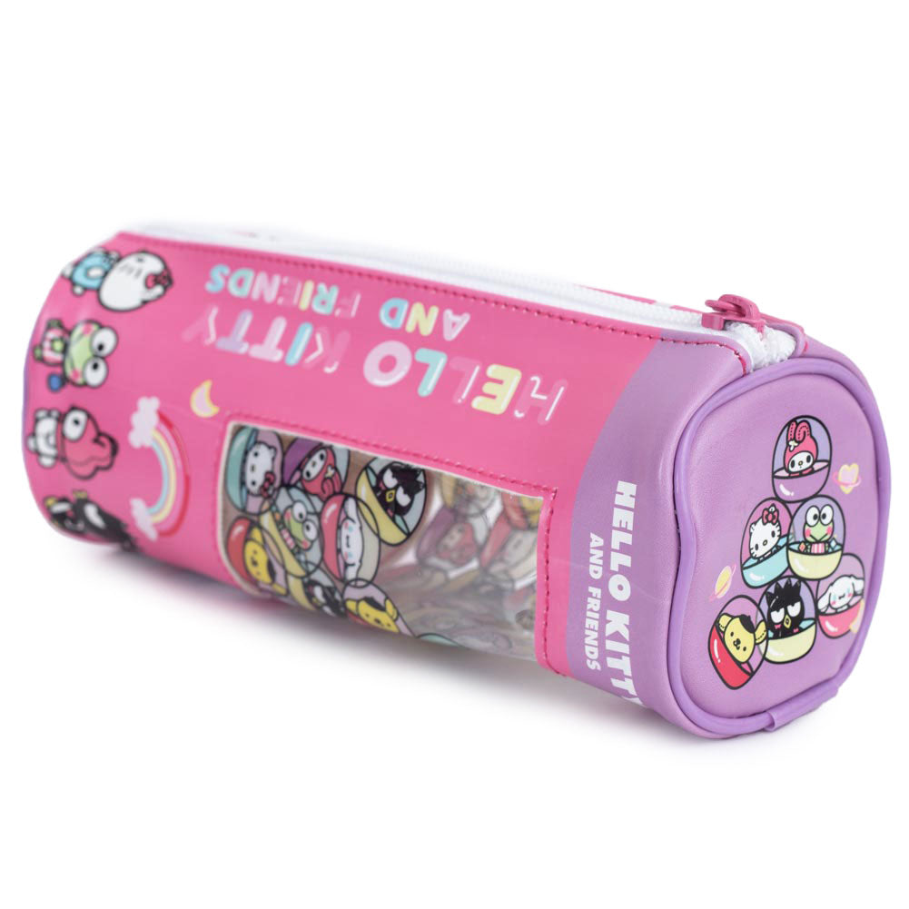 Official Hello Kitty Barrel Pencil Case