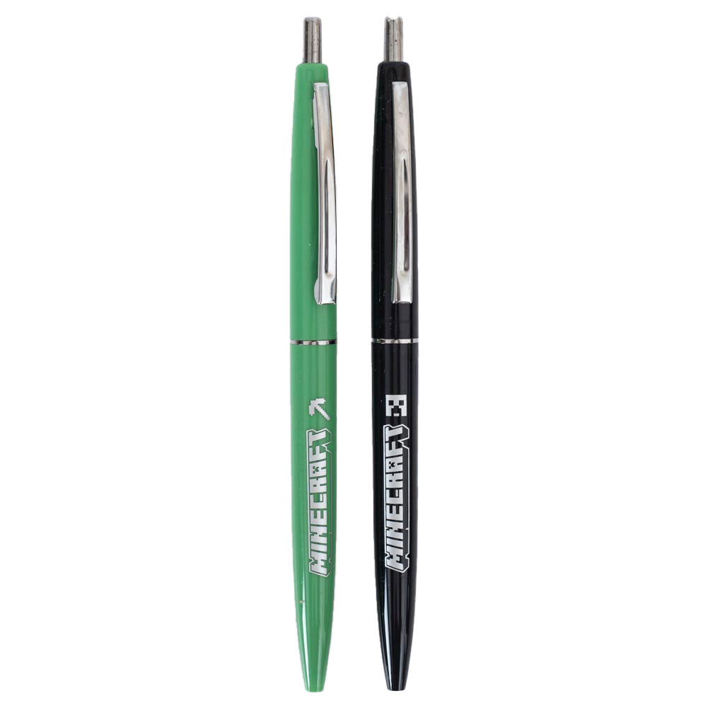 Official Minecraft 2pk Pen Set