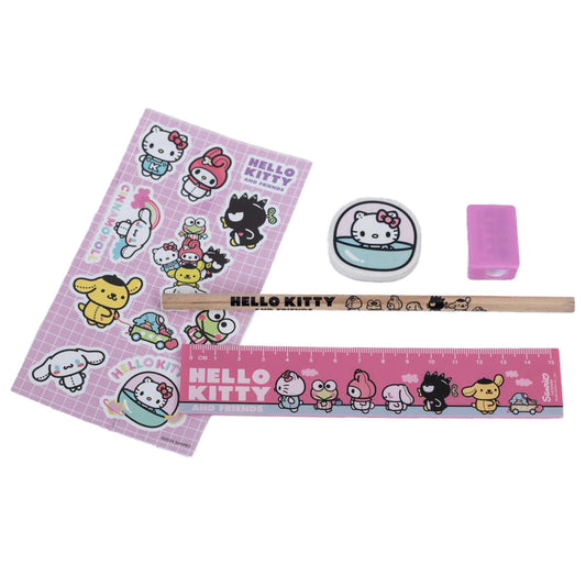 Official Hello Kitty 6pc Stationery Set