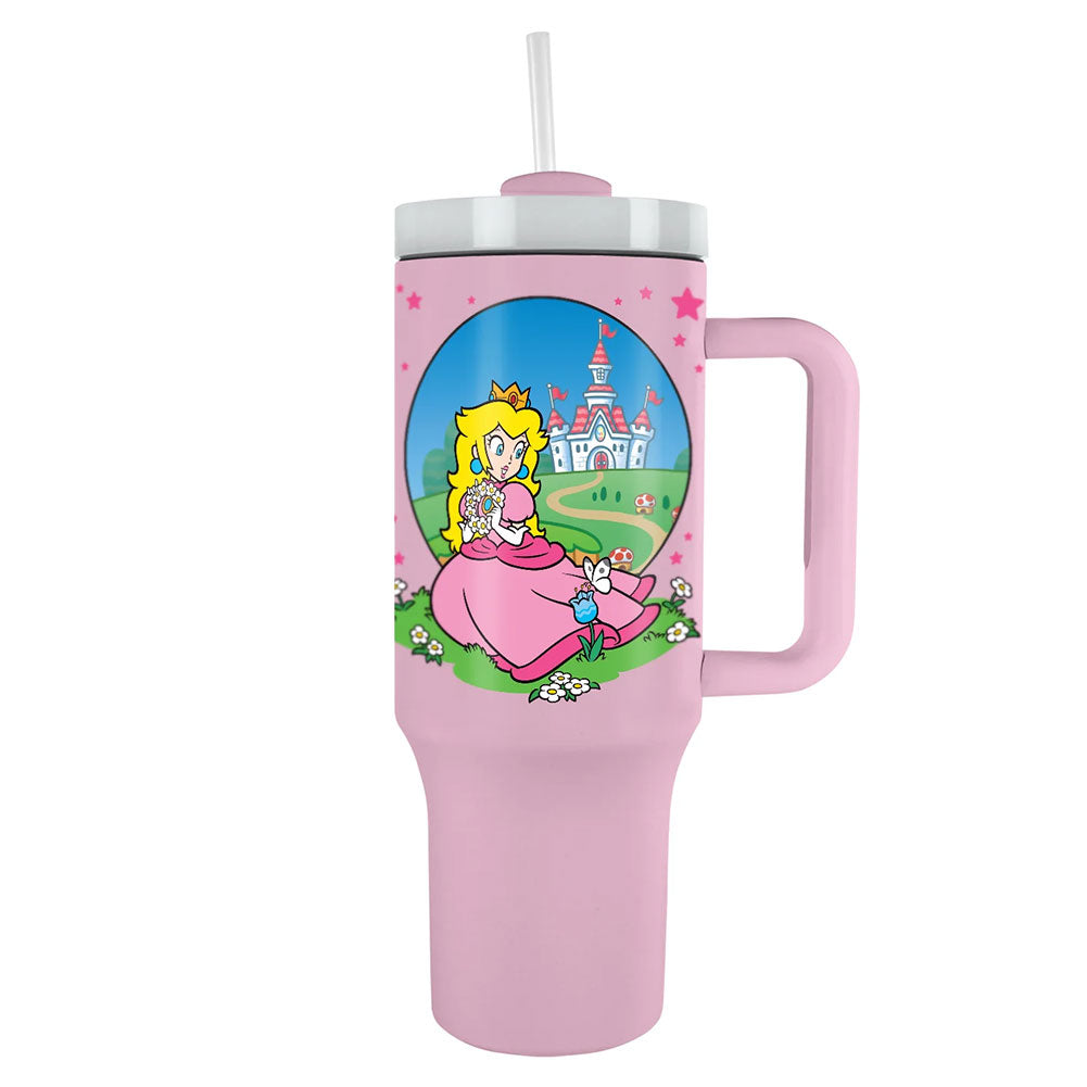 Official Super Mario Princess Peach 40oz Tumbler