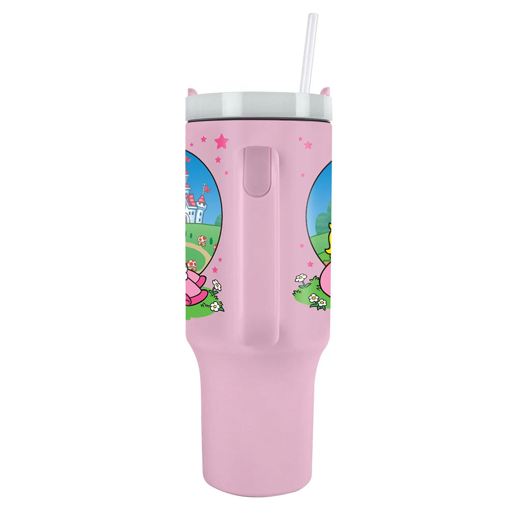 Official Super Mario Princess Peach 40oz Tumbler