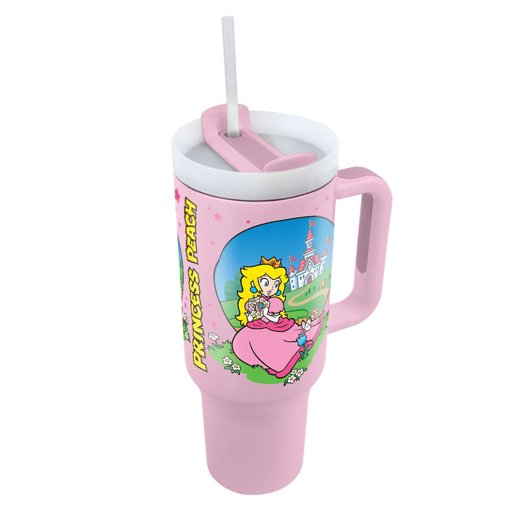 Official Super Mario Princess Peach 40oz Tumbler