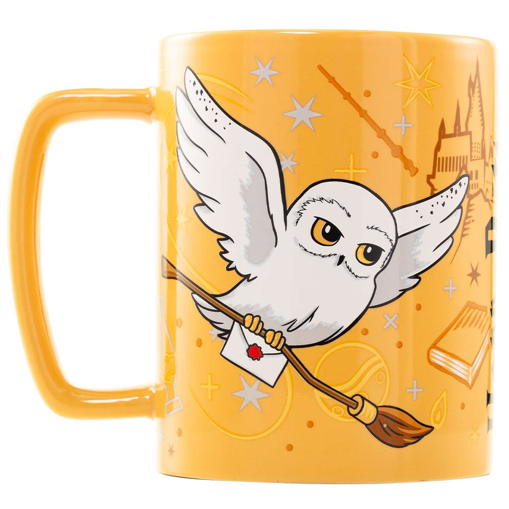 Official Harry Potter Fuzzy Hedwig Mug